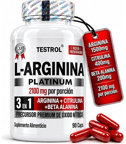 l carnitina platinum para que sirve Carnitina, 1300mg por porción | 4 en 1 | Tartrato 1000mg, Vinagre de Manzana Organico, CLA y Cetonas de Frambuesa, Sin Cafeína, Pre Workout, 90 Cápsulas Carnitina tartrato