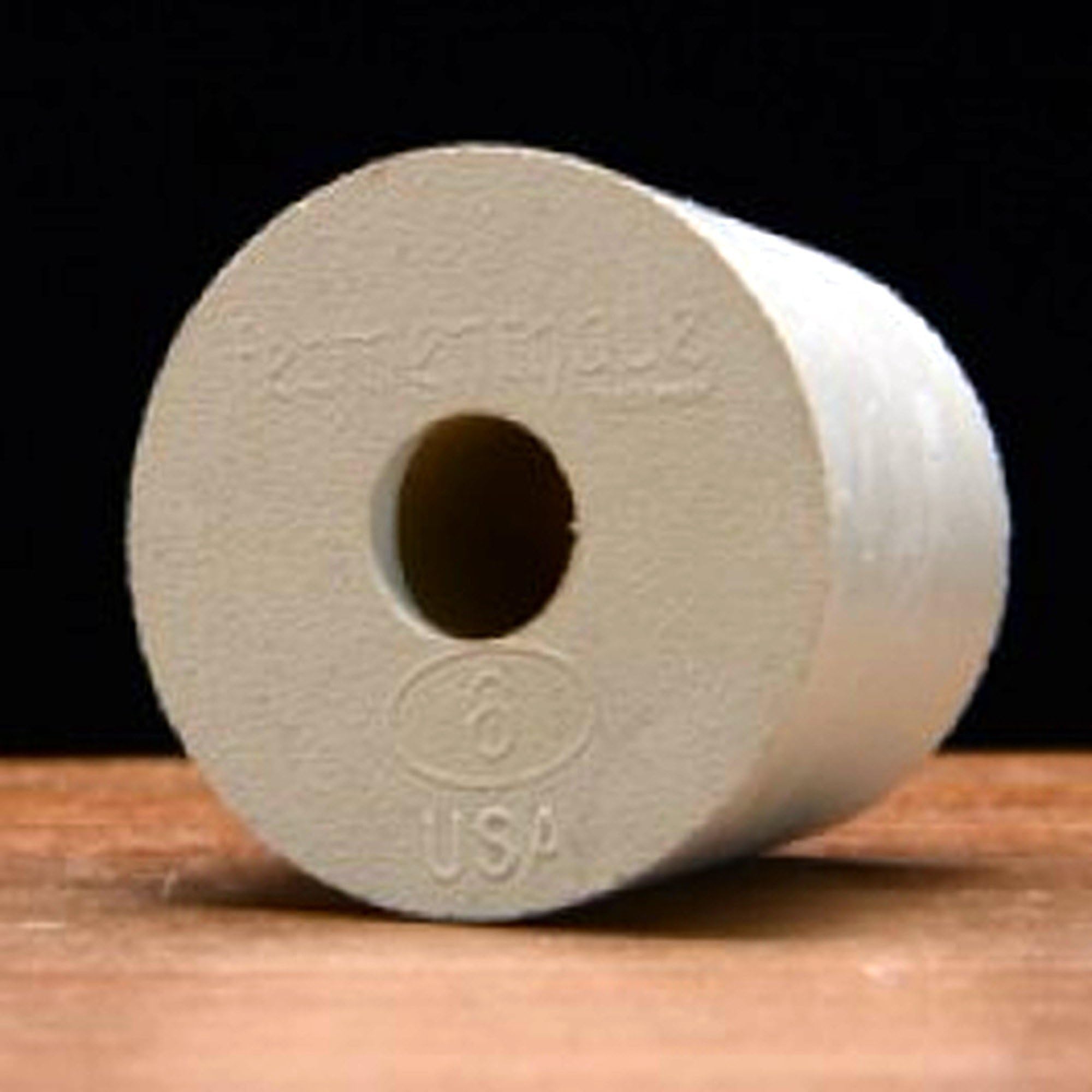Drilled #6 Rubber Stopper - 10-Pack