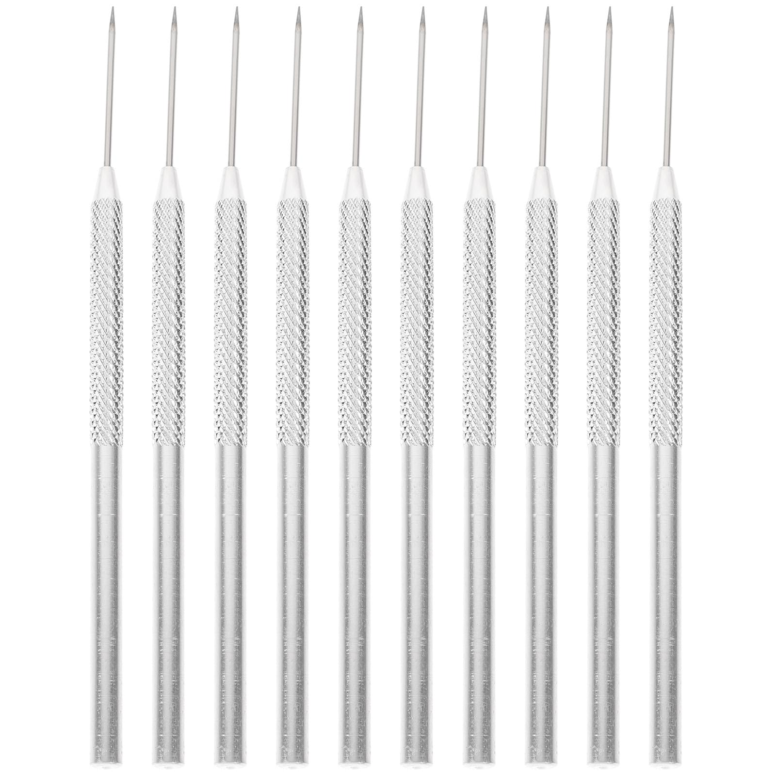10 Pcs Clay Needle Tools, Stainless Steel Ceramic Detail Tools, Clay Modeling Sculpture Pro Needle for Polymer Clay Pottery Sculpting Tool