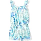 The Children's Place girls Casual Sleeveless Shorts Romper