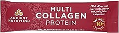 ANCIENT NUTRITION Multi Collagen Complex Powder Packet, 0.36 OZ ( Packaging may Vary)