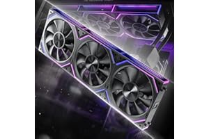 Asiahorse Dawn 120mm Case Fan, ARGB PWM 1850RPM/71CFM Airflow, Forward & Reverse Blade Design, Low Noise, Precision HDB Beari