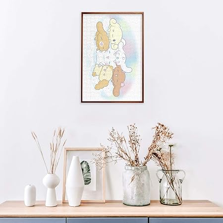 Amazon 知育玩具 ジグソーパズル 楽しいパズル 300ピース ジグソーパズル 風景 環境保護の素材木製のパズル かわいい シナモロール3 完成サイズ 38x26cm ジグソーパズル おもちゃ