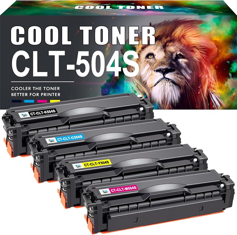 Cool Toner 4PK P504C P504S Toner for Samsung C1810W C1860FW CLP-415 CLX-4195