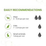 Vetzyme Veterinary Ear Drops for Dogs Cats Small Pets 18ml Antibacterial view 5