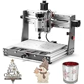 Genmitsu 3020-PRO MAX V2 CNC Router Machine, Upgraded 3 Axis Engraver for Metal, Wood, Acrylic, PCB MDF, New Structure &amp; Offline Controller &amp; 6pcs Limit Switches, Working Area 11.8 x 8.1 x 3.1 inch