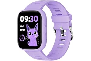 BIGGERFIVE Smart Watch for Kids, 1.8" Fitness Tracker Watch Pedometer, Heart Rate, IP68 Waterproof, Sleep Monitor, Calorie St