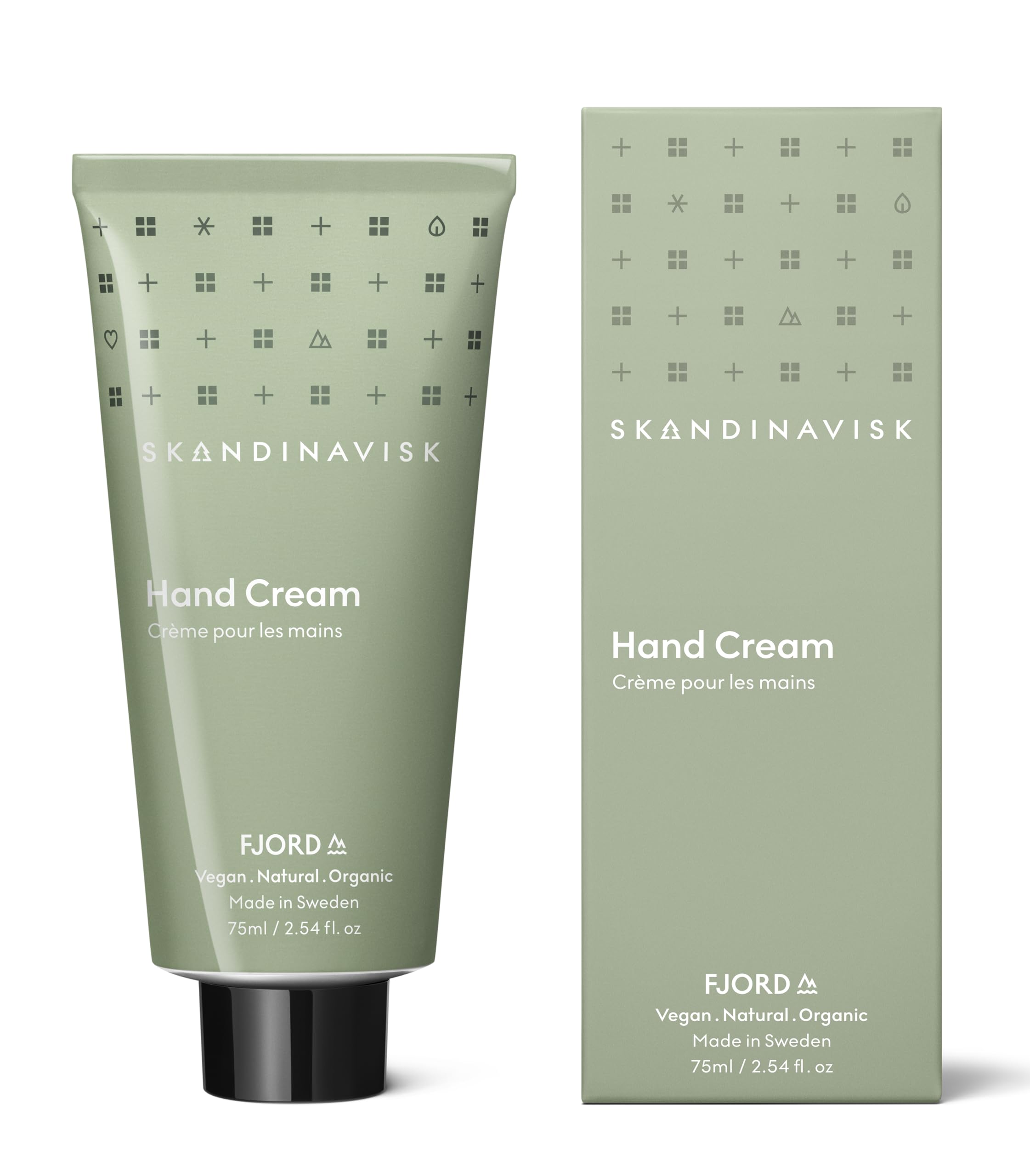 Skandinavisk FJORD Hand Cream, Scent Notes: Green Apple, Pear Blossom, Orchard Fruits and Redcurrants, Vegan Formula, 75 ml