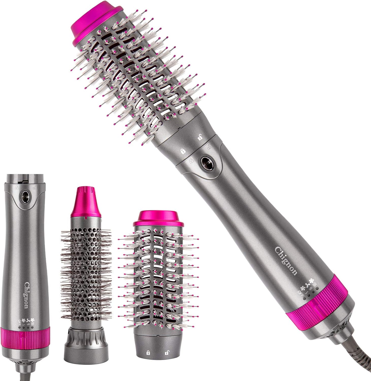 Hot Air Brush,Hair Dryer Brush&Volumizer for Fast Drying,Hair