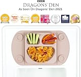 EasyMat EasyTots Mini Portable Silicone Baby Suction Plate Mauve view 3