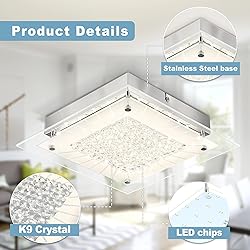 Auffel Flush Mount Ceiling Light 11IN Hallway Light