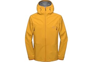 Little Donkey Andy Men's High-performance 3L Hard Shell Waterproof Rain Jacket Breathable Rain Gear for Hiking,Travelling