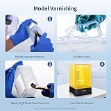 ANYCUBIC High Clear Resin 1000g Transparent Tough Compatible LCD 3D Printer view 4