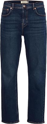 Herren Jeans - Klassische Herren Jeans mit geradem Schnitt, Ideal für Freizeit Oder Casual Friday