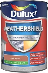 Dulux Weathershield Smooth Masonry Paint Toasted Terracotta 5L view 2