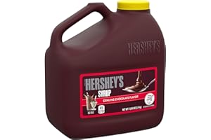 HERSHEY'S Chocolate Syrup Bulk Jug, 7 lb 8 oz