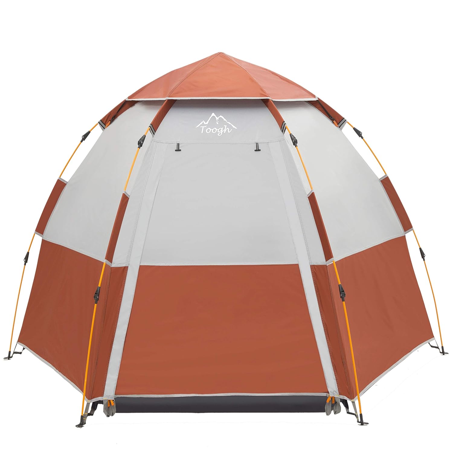 Toogh 34 Person Camping Tent Backpacking Tents Hexagon Waterproof Dome Automatic PopUp Outdoor