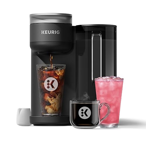 Keurig K-Brew+Chill Iced or Hot Single-Serve K-Cup Coffee Maker with MultiStream and QuickChill Technology, 70oz. Removable Reservoir
