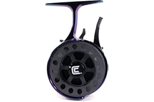 CLAM Ice Fishing Reels Smooth Drag, Lightweight Inline & Spinning Reels, Precision Gear, Built for Winter Fishing Conditions