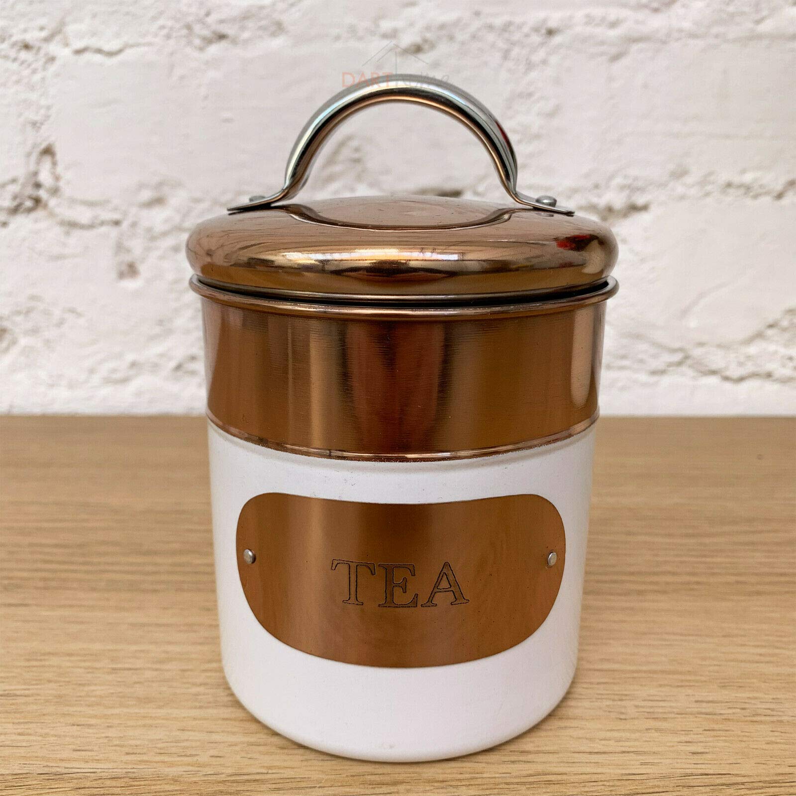 white copper tea coffee sugar