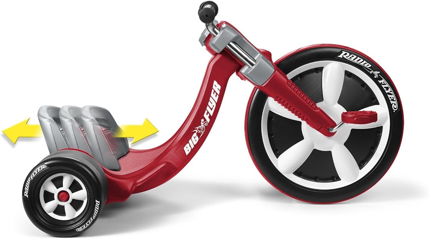 Radio Flyer Deluxe Big Flyer, Outdoor Toy for Kids Ages 3-7: Toys & Games