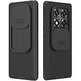 for Xiaomi redmi Note 14 Pro 5G Case, Nillkkin Slim case Protective Cover with Camera Protector Hard PC TPU Thin Anti-Scratch Phone Case for Redmi Note 14 Pro/Poco X7 5G (Redmi Note14 Pro Black)