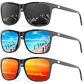 KALIYADI Mens-Sunglasses Polarized Sunglasses-Men Women: Classic Sun glasses with UV400 Protection for Driving Golf Fishing