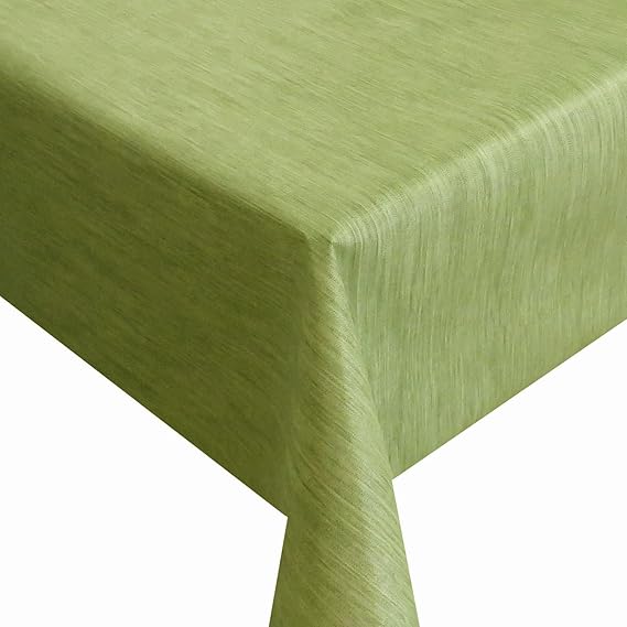 Outdoor Tischdecken Garten Wachstuch Robuste Leinen Pragung Pro Rund Oval Eckig Breite Lange Wahlbar Grun Eckig 100 X 100 Cm Abwaschbare Tischdecke Gartentischdecke Garten Gartenmobel Zubehor