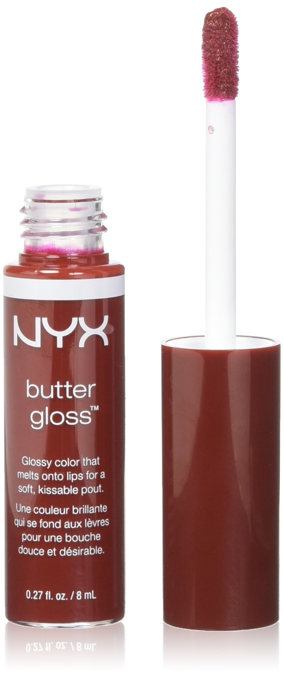 NYX Professional Makeup Mega Shine Lip Gloss, Clear, 0.37