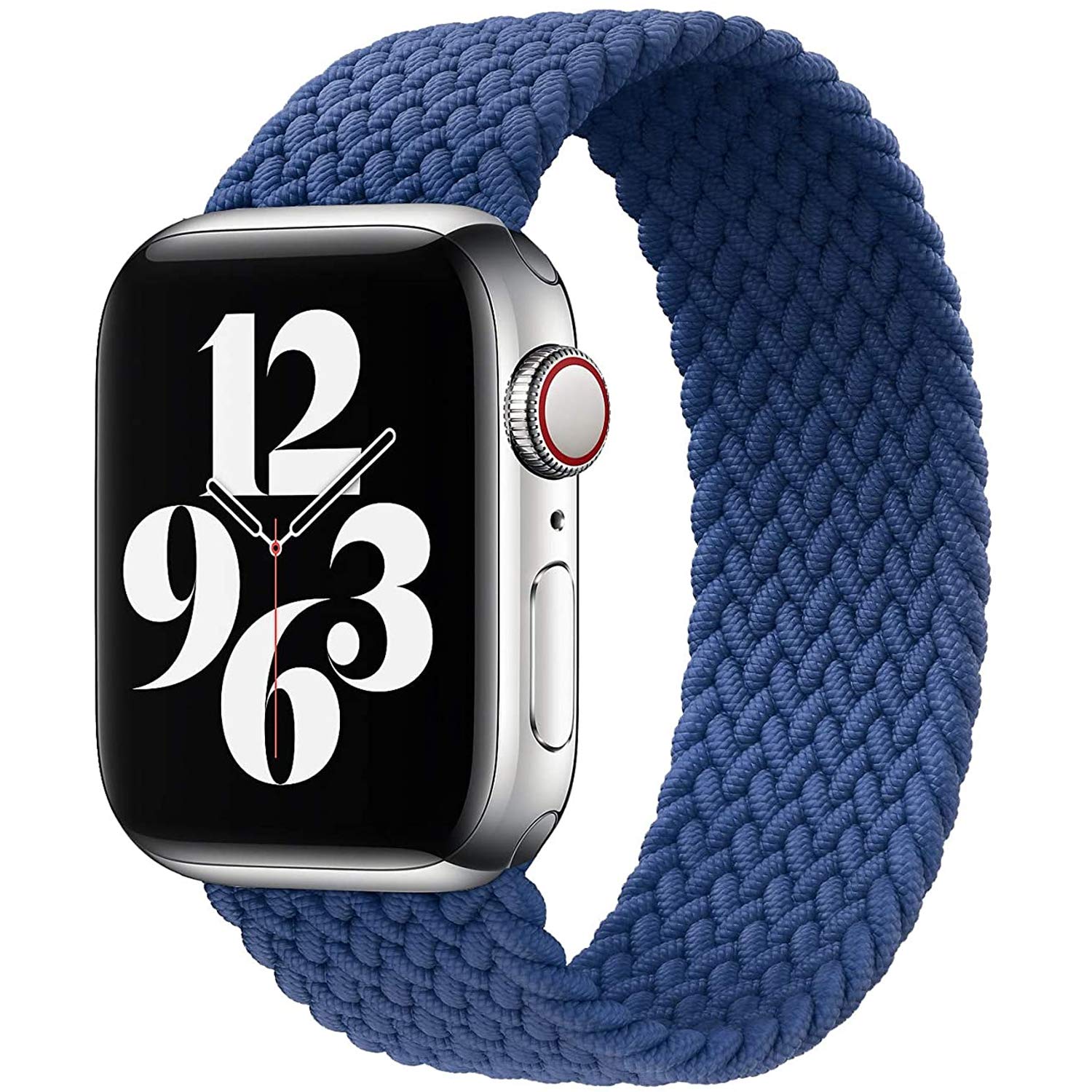 Watch Band for iwatch,Compatible With Iwatch 5/4/3/2/1,for Apple Watch  Se,Nylon Woven Elastic Watch Band,Woven, Loop Only,for Womens Apple Watch