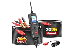 VXSCAN Automotive Power Circuit Probe Kit, Circuit Tester Breaker Finder Tool, 12/24V Short Open Breaker Circuit Finder Wire Tracer AC/DC Trailer Relay Fuse Test with 20FT Cord