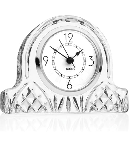 Amazon.com: Waterford Lismore Clock, 4.5