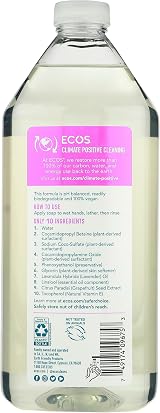ECOS Hand Soap Refill Lavender Plant Powered 32oz Hypoallergenic view 2