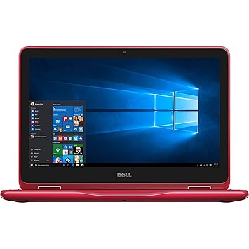Buy Dell Inspiron 11 3000 Series 2 In 1 11 6 Hd Touchscreen Laptop Amd 94e Dual Core Processor 8gb Ddr4 Ram 256gb Solid State Drive Hdmi Usb 3 1 Wi Fi Bluetooth Webcam Windows 10 Home Red