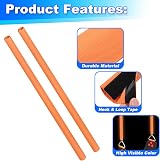 Cosmos 2 Pcs Swing Chain Cover Grip Sleeve for Playground Swings - Orange view 3