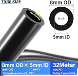 TAILONZ PNEUMATIC 8mm OD PU Air Tubing 10 Meters Flexible Hose view 2