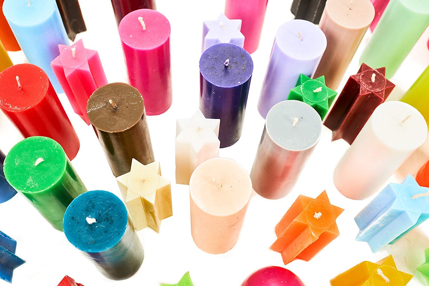 Wax Dye 8 Colors Candle Natural Dye Blocks For Candle Making, Multi