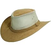 Dorfman Hat Co. Men's Soaker Hat with Mesh Sides