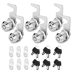goldenwarm 6 Pack Tubular Cam Locks RV Storage