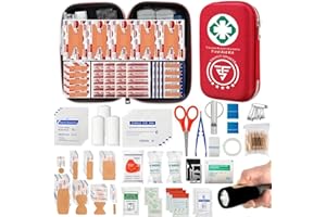 TRITFIT SPORTS First Aid Kit - 314 Pieces, First aid & survival kit, Emergency Preparedness for Cuts, Scrapes, Bruises, first