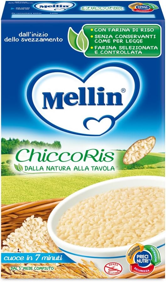 Mellin Pastine and Rice 350g Chiccoris