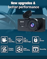 Dash Cam Front and Rear, 4K/2.5K Full UHD Dash Cam