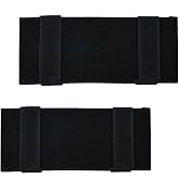 tactifans 2Pack Molle Patch Panel Badge Pad Morale Patches Hook&amp;Loop ID Tag Plank Adapter Panel for DIY Patch Badge 7''x3.4'&lsquo;