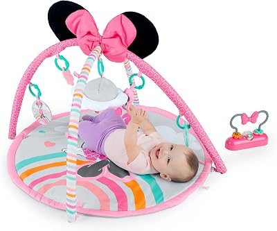 Bright Starts Disney Baby Minnie Forever Besties Activity Gym Pink Newborn+
