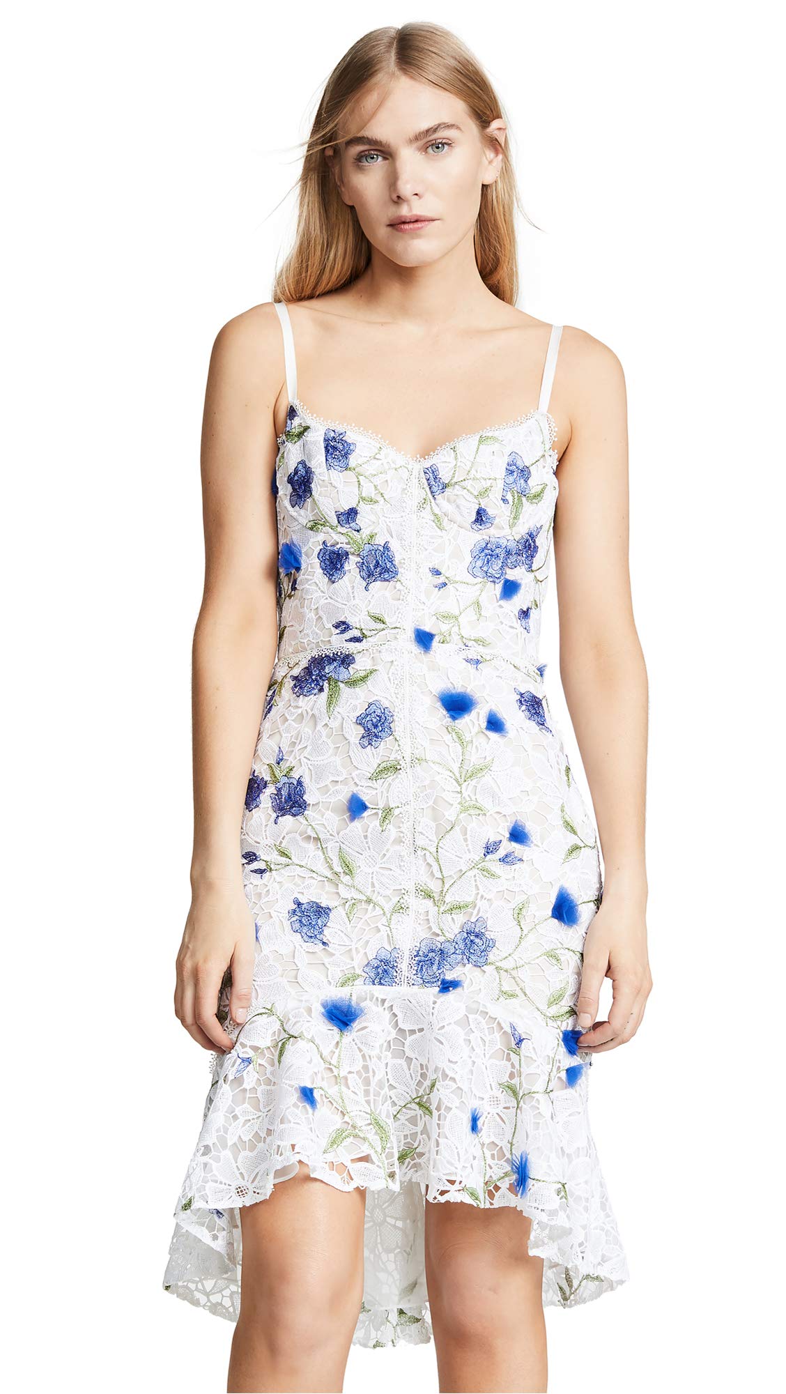 Marchesa Notte Womens Embroidered Cocktail Dress | Desertcart Mauritius