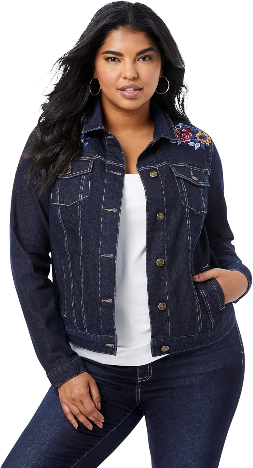 roamans denim jacket