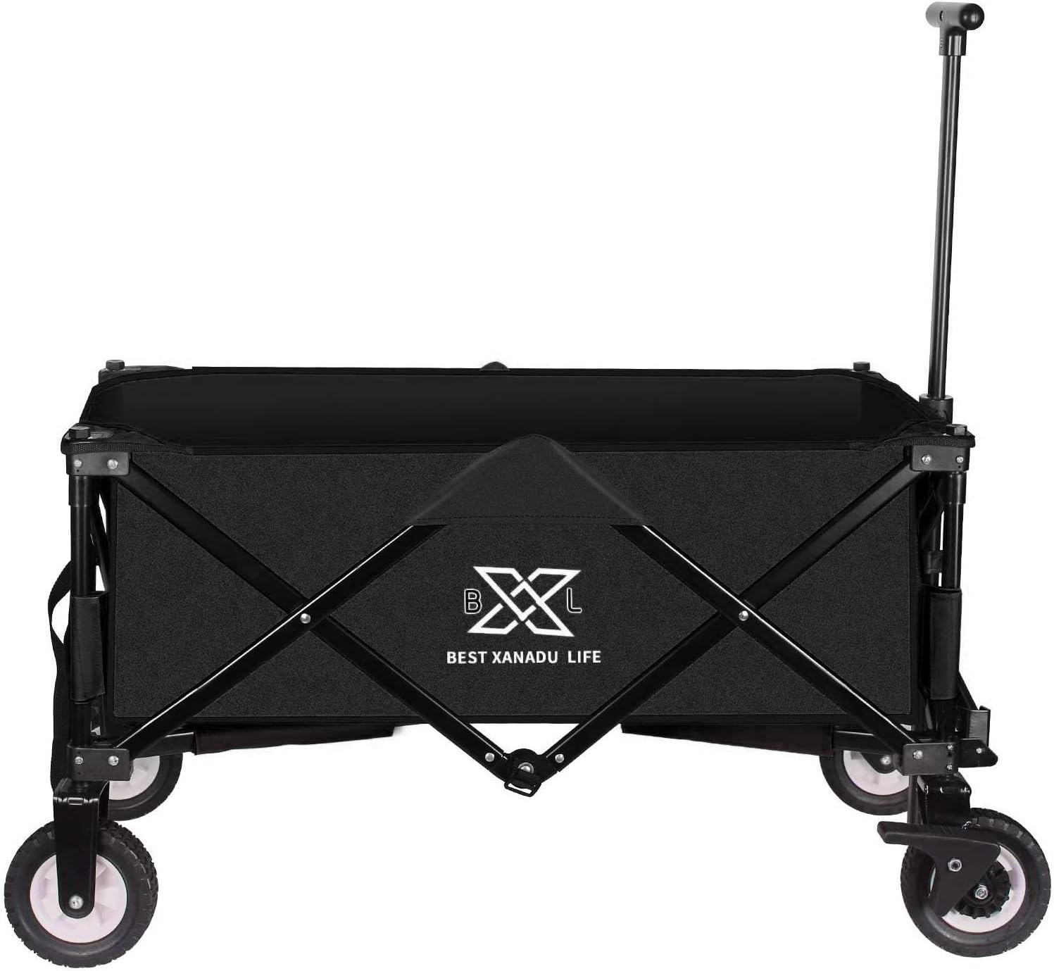 BXL Folding Wagon Cart with Cooling Bag, Camping Canvas