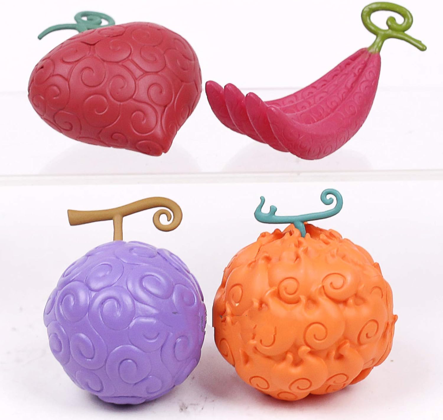 Choices With Low Price Kijighg 4pcs Set Anime One Piece Devil Fruit Gum Gum Flame Flame Ope Ope Chop Chop Fruit Pvc Figures Toys Gift Boxed Good Reputation Pferdefuttershop De