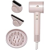 T3 LuxeDry High-Performance Hair Dryer Set with Drying Concentrator, Styling Concentrator & Diffuser Attachments |Fast, Powerful Drying & Styling |for All Hair Types