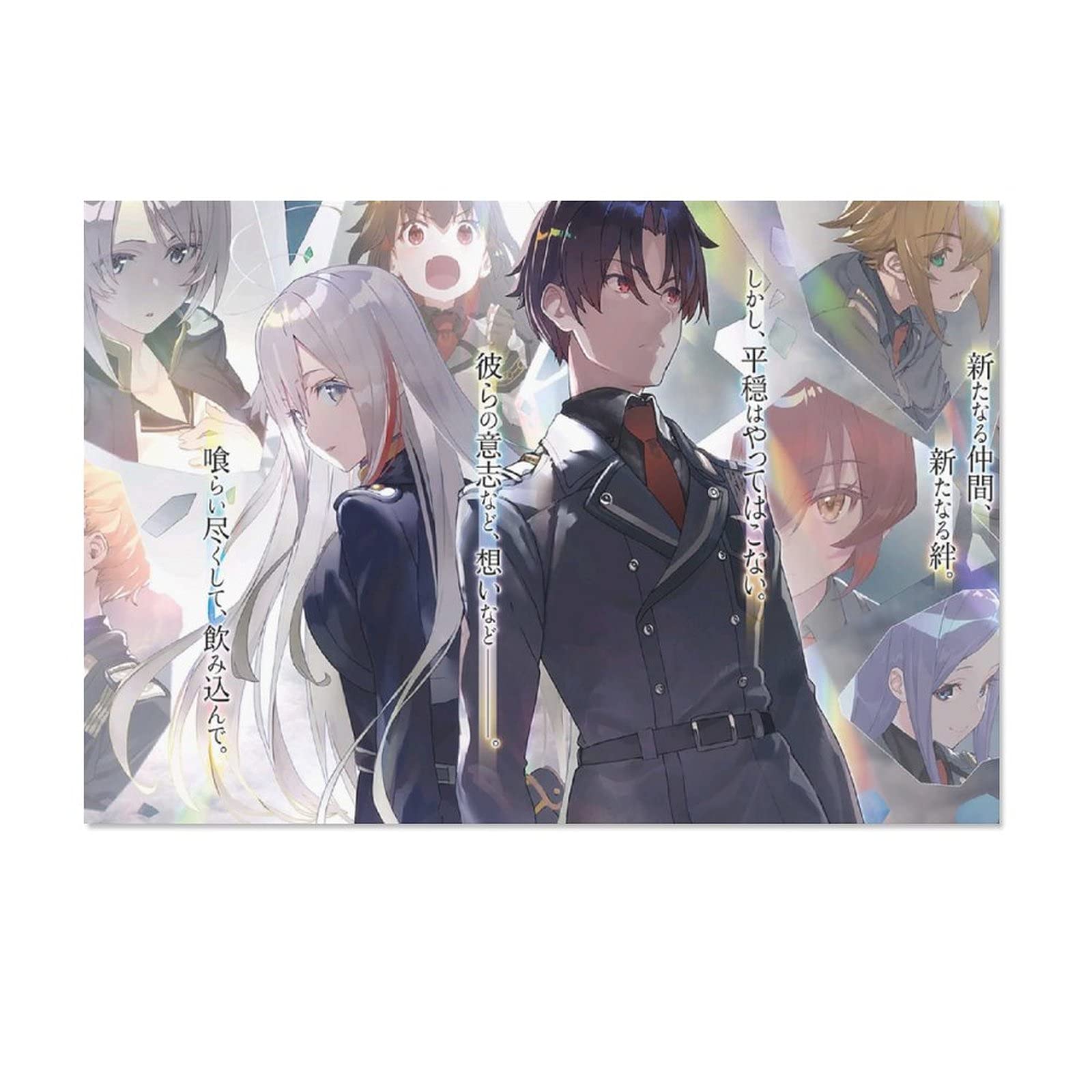 YRGK Anime 86 Eighty-SIX (1) Canvas Poster Wall Art Decor Print Picture Paintings for Living Room Be